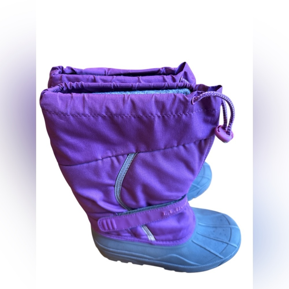 L.L. Bean Kids Purple and Gray Boots - Picture 5 of 8